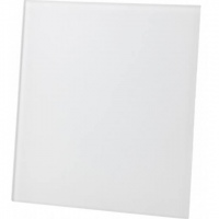 Glass panel white mat