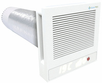 Рекуператор Climtec Quattro 200+ Standard RAL 7047 Телегрей 4